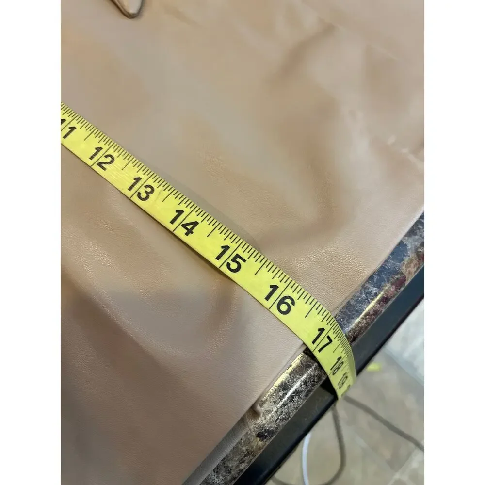 Jason Wu Medium Vegan‎ Leather Tan Wrap Mini Skirt
